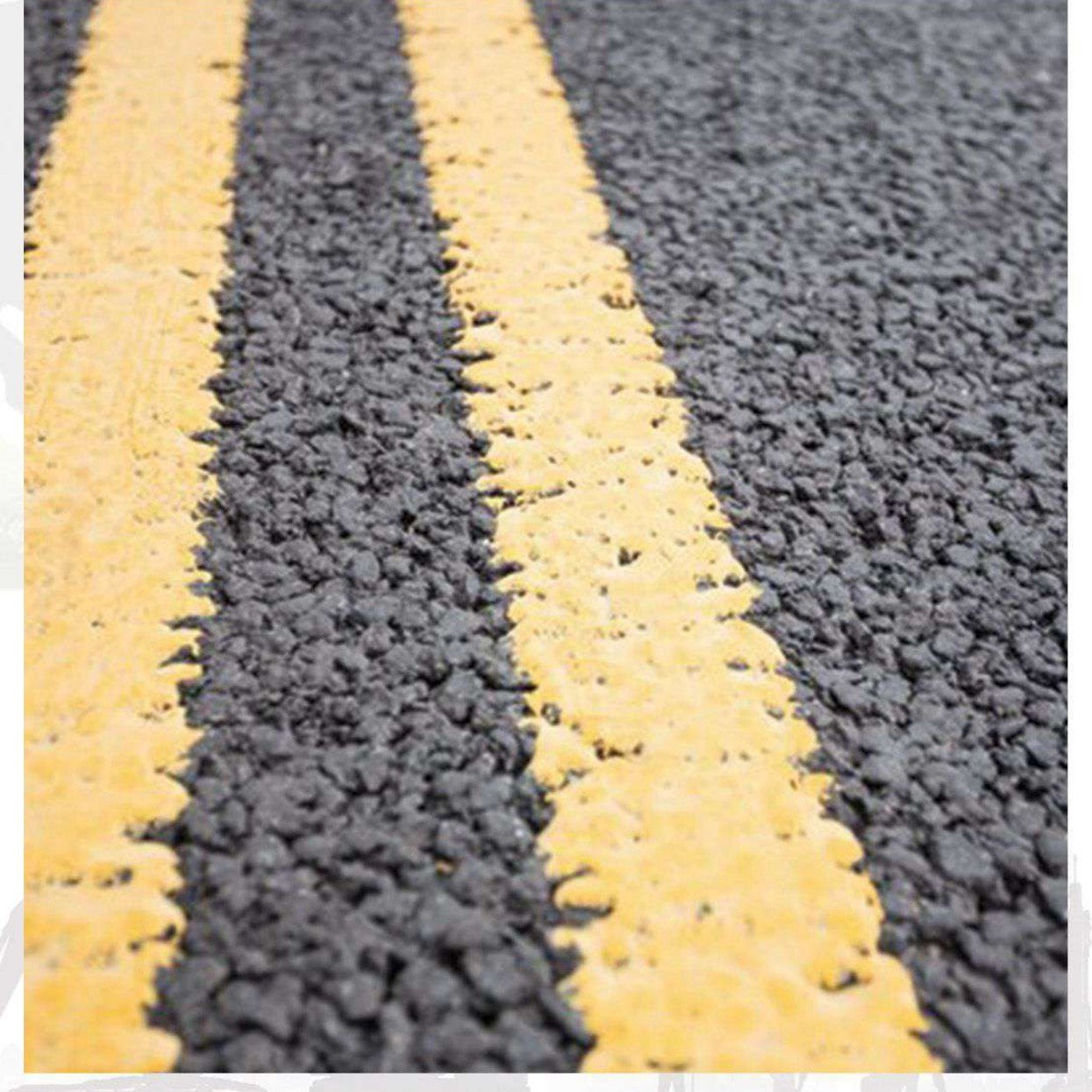 Road marking and finishing